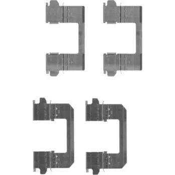 Přislušenství brzdového systému Sada příslušenství obložení kotoučové brzdy TEXTAR 82507800