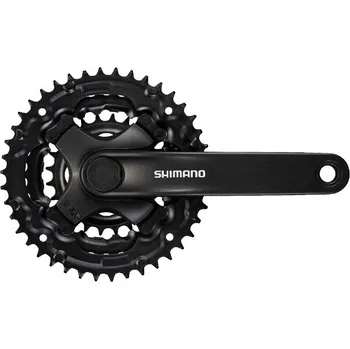 Klika na kolo SHIMANO kliky TY301 42-34-24/175 bez krytu černé