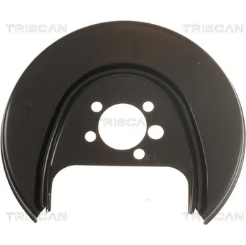 Brzdový kotouč Ochranný plech proti rozstřikování, brzdový kotouč Triscan A/S 8125 29201