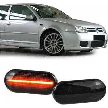 Směrový světlomet LED blinkry Volkswagen / Ford - zatmavené