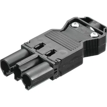 Elektrická zásuvka Bachmann 375.504 černá