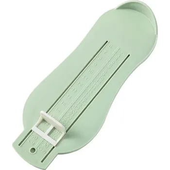 Posuvné měřítko Měřidlo pro přesné měření nohou | Správné měření nohou dětí bez stresu | měřidlo nohy, měřidlo délky - Zelený