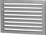 Rost litinový 360x260x15 mm