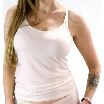 Syvela 3806 tělové dámské tílko z modalu Barva: tělová, Velikost: M