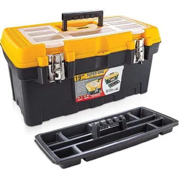 Aferna Box na nářadí - kovové. zavírání 19" - výprodej