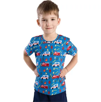 Chlapecké tričko Bettymode Dětské tričko SANITKA A HASIČI krátký rukáv, 92