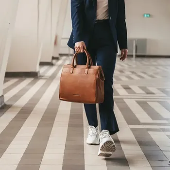 Kabelka The Chesterfield Brand Dámská kožená kabelka do ruky i přes rameno Rivera C48.127531 koňaková