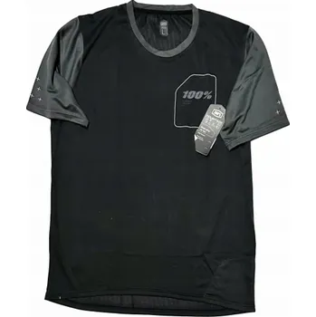 cyklistický dres 100% pánský dres RIDECAMP s krátkým rukávem, šedo-hnědá velikost. M (NOVINKA 2023)