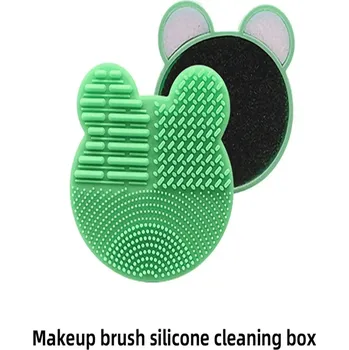 Kosmetický štětec Profesionální sada štětců na líčení s houbičkou | sada štětců, kosmetické štětce - 1ks čisticí krabička