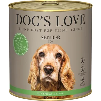 Krmivo pro psa DOG'S LOVE SENIOR, zvěřina 6 × 400 g