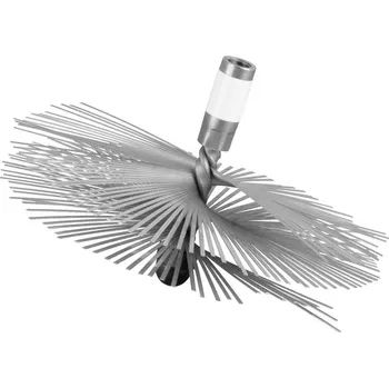 Kartáč KOVO.B ComRourST 180 mm, InoX, štosákový, komínový kartáč na čištění komína, na komín