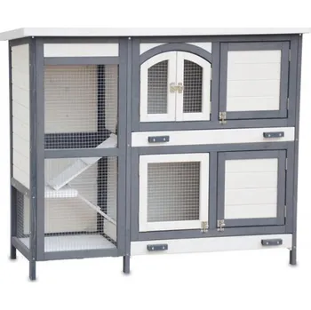 Chov hospodářského zvířete Dřevěná králíkárna MARTIN, 1220x480x1035 mm