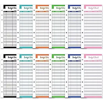 Diář Náhradní listy do pořadače A6 - linkované 12 listů