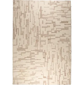 Koberec Béžový vlněný koberec ZUIVER HILLS 200 x 300 cm