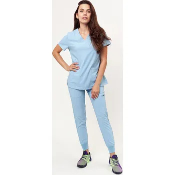 Dámský overall Dámské lékařská souprava Uniforms World 109PSX Shelly Jogger (kalhoty Ava) modrá