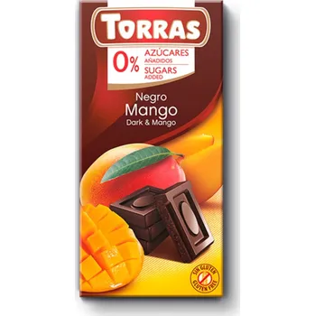 Čokoláda Torras Hořká čokoláda s mangem 75g