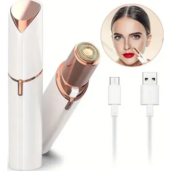 Precizní zastřihovač a hřeben obočí pro ženy i muže | nůžky, kosmetický nástroj - bílá 01