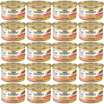 Krmivo pro kočku Purina Gourmet Gold losos/kuře v omáčce 72x85g