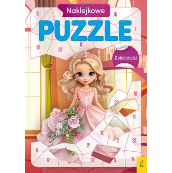 První čtění Księżniczki. Naklejkowe puzzle - opracowanie zbiorowe