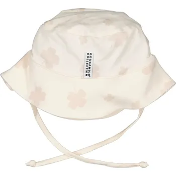 Kojenecká čepice Dětský bambusový klobouk proti slunci Beige clover Geggamoja Velikost: 41-46cm (0-4 měsíce)