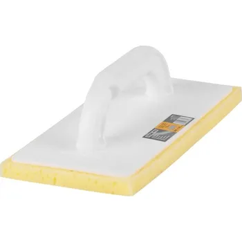 Zednické hladítko Hladítko 0813.005 280x140/15 mm, molitan žlutý, řezaný