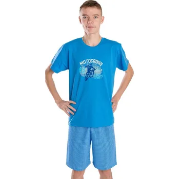 Chlapecké pyžamo Bettymode Chlapecké pyžamo EXTREME SPORT krátký rukáv, 140