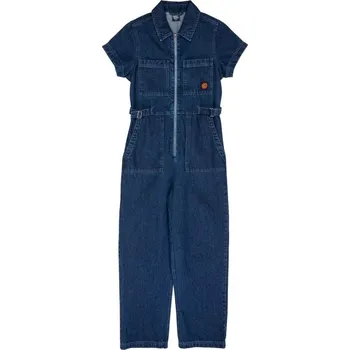 Dámské kalhoty SANTA CRUZ overal - Line Up Utility Jumpsuit Classic Blue Denim (CLASSIC BLUE DENIM) velikost: 16