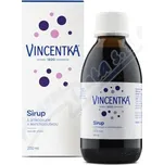 Vincentka Sirup s jitrocelem a mateřídouškou 200ml