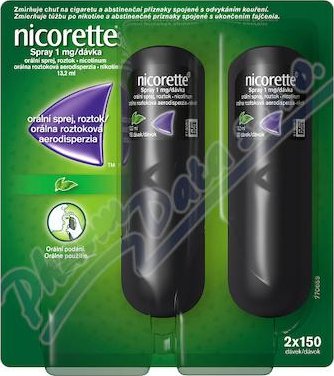 Nicorette Spray 1mg/dávka 2x13,2ml