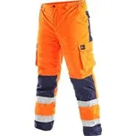 Kalhoty CXS CARDIFF, výstražné, zateplené, pánské, oranžové, vel. M