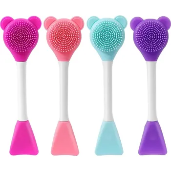 Kosmetický štětec 1-4 ks Štětec a špachtle na masku pro domácí péči | kosmetická pomůcka, štětec na pleť - 4PCSB