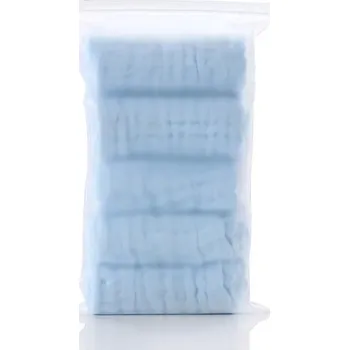 Měkké bavlněné mušelínové ručníky pro miminka 5 ks | dětský ručník, dětské ubrousky - 5 ks-200004891