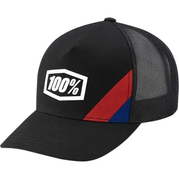Kšiltovka Čepice - 100% Cornerstone X-Fit Snapback - Black