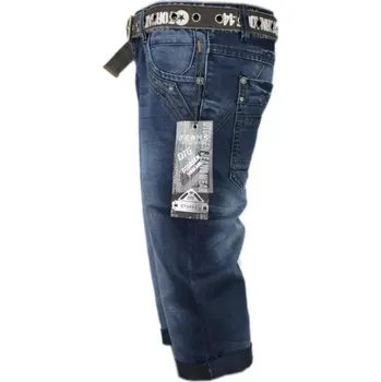 Pánské kraťasy Pánské riflové kraťasy DTgreen modré