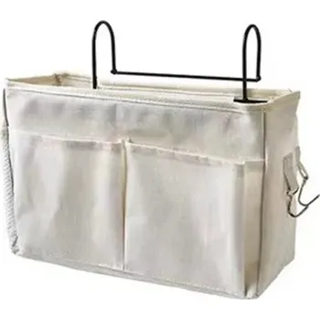 Přebalovací taška Přenosný závěsný dětský organizér na postýlku | dětský organizér, přebalovací taška - Béžový