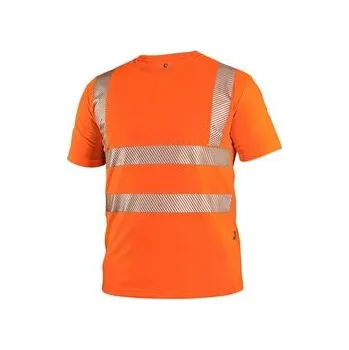 pracovní tričko Tričko CXS BANGOR, výstražné, pánské, oranžové, vel. M