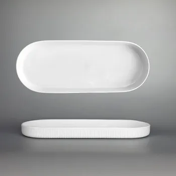 Thun 1794 LINIE fingerfood servírovací ovál TAPAS bílý 200 mm, II. jakost