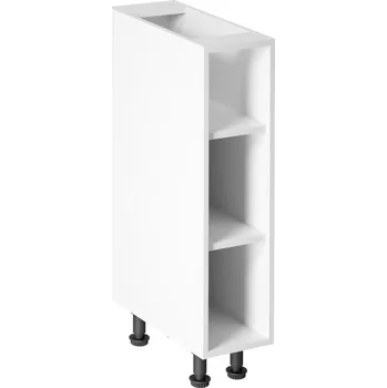 Kuchyňská linka MISAEL dolní regál D20P, korpus bílý + PROVĚŘENO zákazníky + vyzvednutí ZDARMA