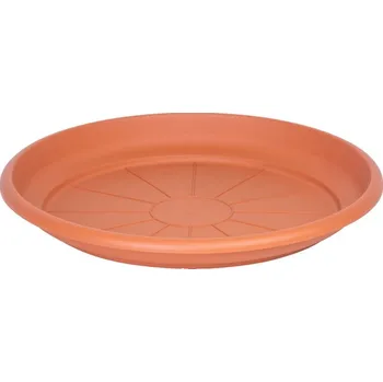 Podmiska Podložka pod květináč ICS ERICA kulatá, terakota, 43 cm