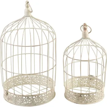 Vánoční dekorace Dekorace MagicHome Mecco, Klec pro ptáky, set 2 ks