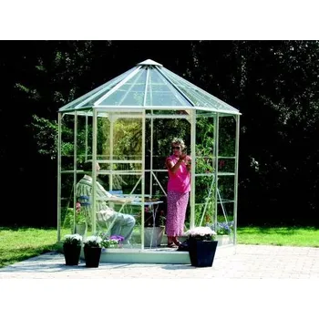 Skleník zahradní pavilon VITAVIA HERA 4500 stříbrný