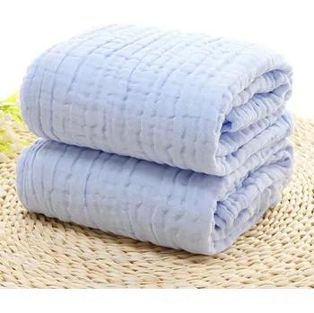 Dětská deka Mušelínová bavlněná deka pro miminko 105×105 cm | dětská osuška, kojenecká deka - B.