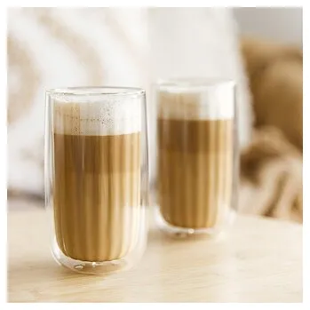 Sklenice Sada sklenic | CEMBRA GROOVE | s dvojitou stěnou, 2 kusy | 0,35 l | 888835