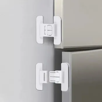 Dětský bezpečnostní prvek Zámek na lednici s pojistkou proti dětem | bezpečnostní zámek, dětská pojistka