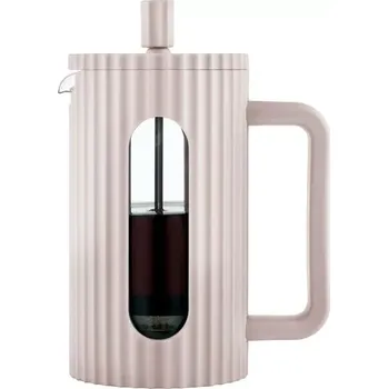 Moka konvice Klausberg KB-7749 – konvice 600 ml na kávu a čaj s nerezovým pístem - béžová - french press