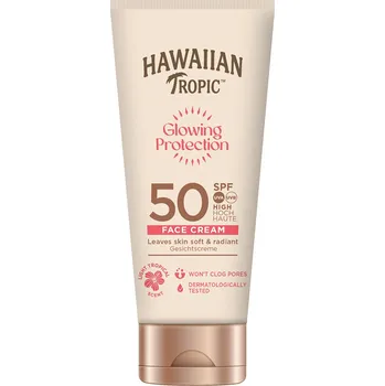 Přípravek na opalování Hawaiian Tropic Glowing Protection Face Cream SPF50 50 ml
