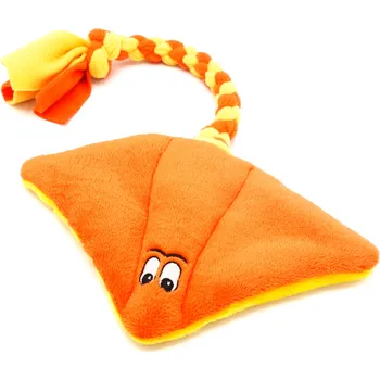 Hračka pro psa Hračka pro psa – rejnok, oranžová a žlutá Velikost: malý