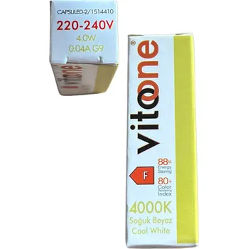 LED žárovka G9/4W VITONE 4000K - doprodej