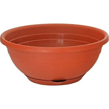 Květináč Květináč ICS SERENELLA 35x12 cm, s podložkou