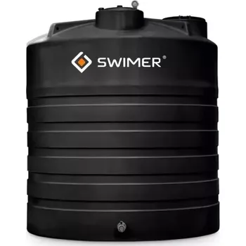 nádrž Nádrž na dešťovou vodu 20000 litrů SWIMER RAIN WATER, černá